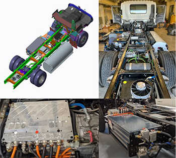 National Renewable Energy Laboratory (NREL) vehicle model and actual build