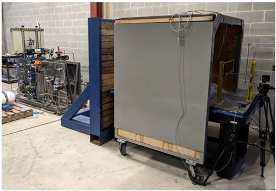 Kilowatt-scale oxy combustor test rig