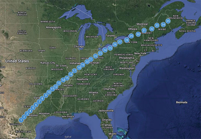 CATE 2024 site map