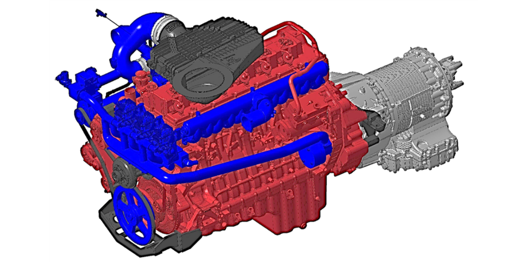 Low hydrogen internal combustion engine