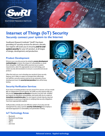 Internet of Things (IoT) Security