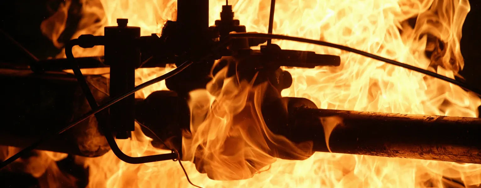 A fire testing of material compatibility and performance