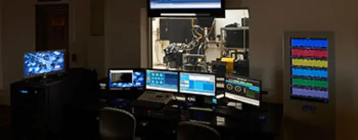 Ann Arbor test cell control room