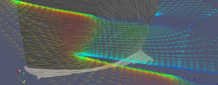 image of turbomachinery and piping system