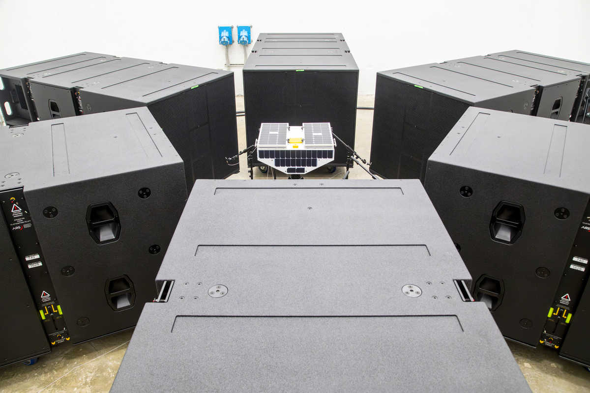 SwRI’s new aerospace acoustic testing system can simulate the deafening ...