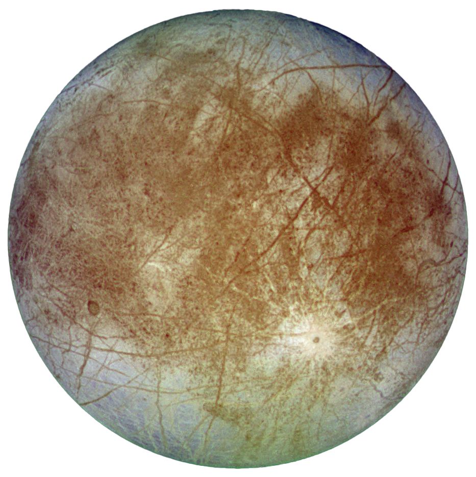 This image of Europa was taken on September 7, 1996.
