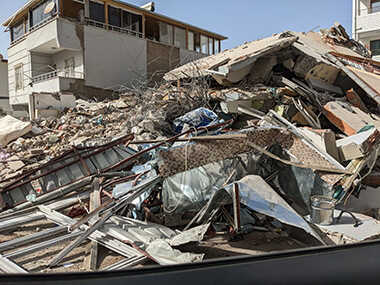 Aftermath of the devastating, powerful earthquakes and aftershocks that rocked Turkey.