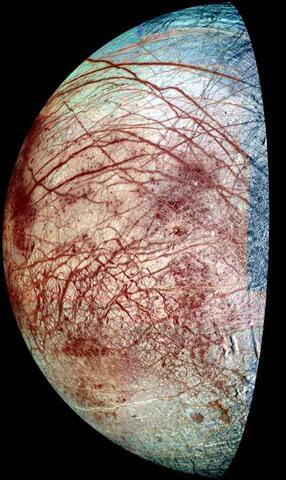 SwRI scientists used the Jovian Auroral Distributions Experiment (JADE) instrument to detect oxygen and hydrogen in the atmosphere of one of Jupiter’s largest moons, Europa