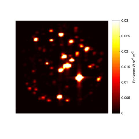 Jovian Infrared Auroral Mapper (JIRAM) image of Io