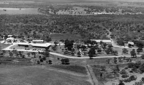 Aerial photo of SwRI in 1947