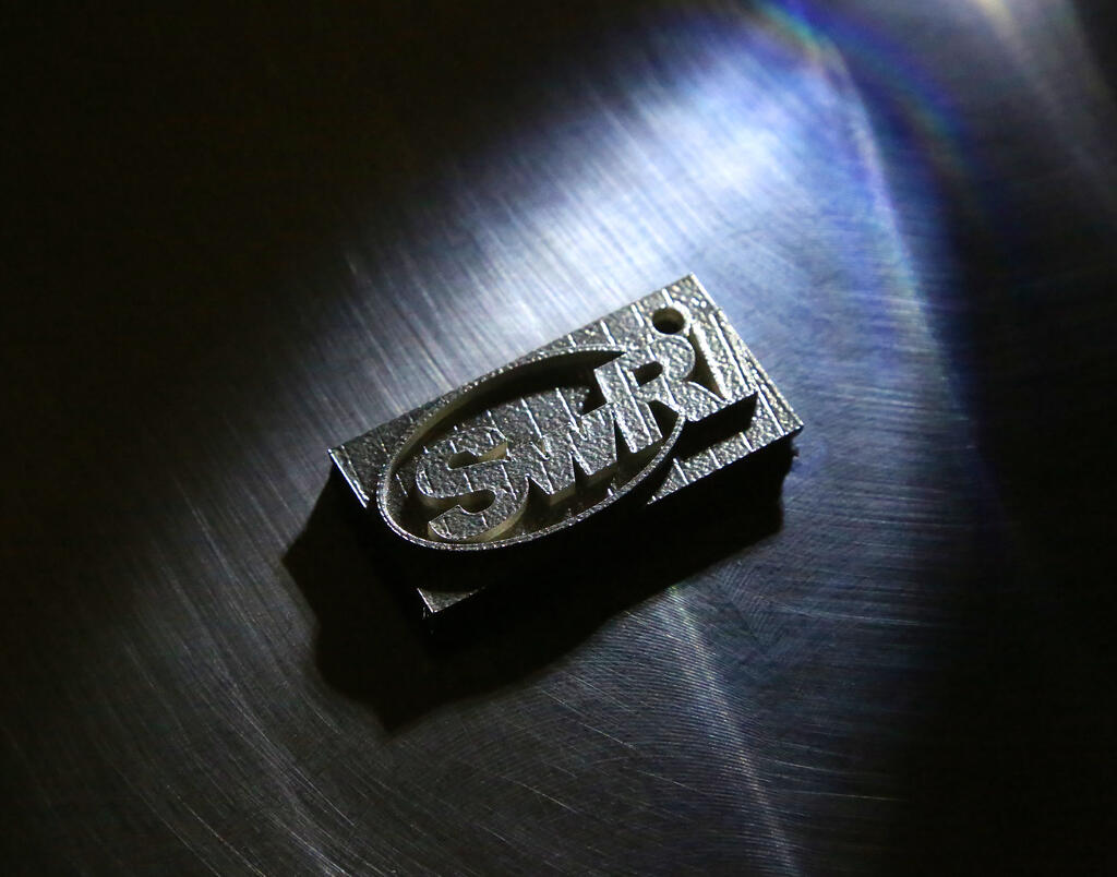 3D logo produced using additive manufacturing