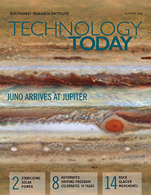 Cover of Summer 2016 issue of Technology Today magazine