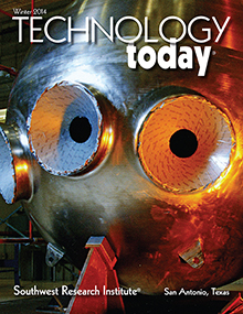 Cover or Technology Today, Winter 2014 magazine